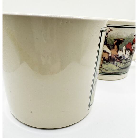 Vintage Ralph Lauren Polo Match Coffee Mug Cup Korea  Set Of 3 - Picture 3 of 4